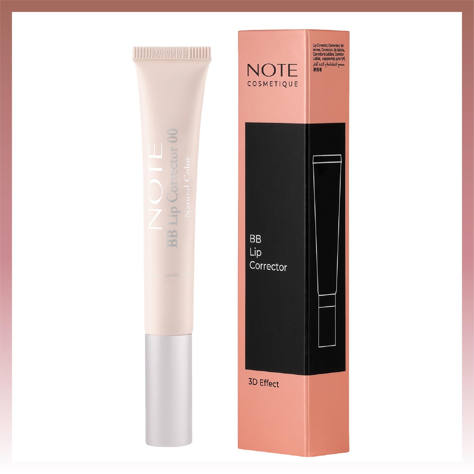 Note Cosmetics BB Lip Corrector 00 Renk Eşitleyici Dudak Parlatıcısı, Şeffaf