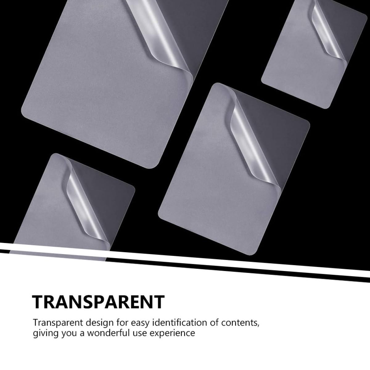 Feuilles de Plastification pour Plastifieuse A3 100 Pièces, Film Transparent Thermique Étanche, Pochettes Protectrices pour Photos, Documents et Présentation Administrative