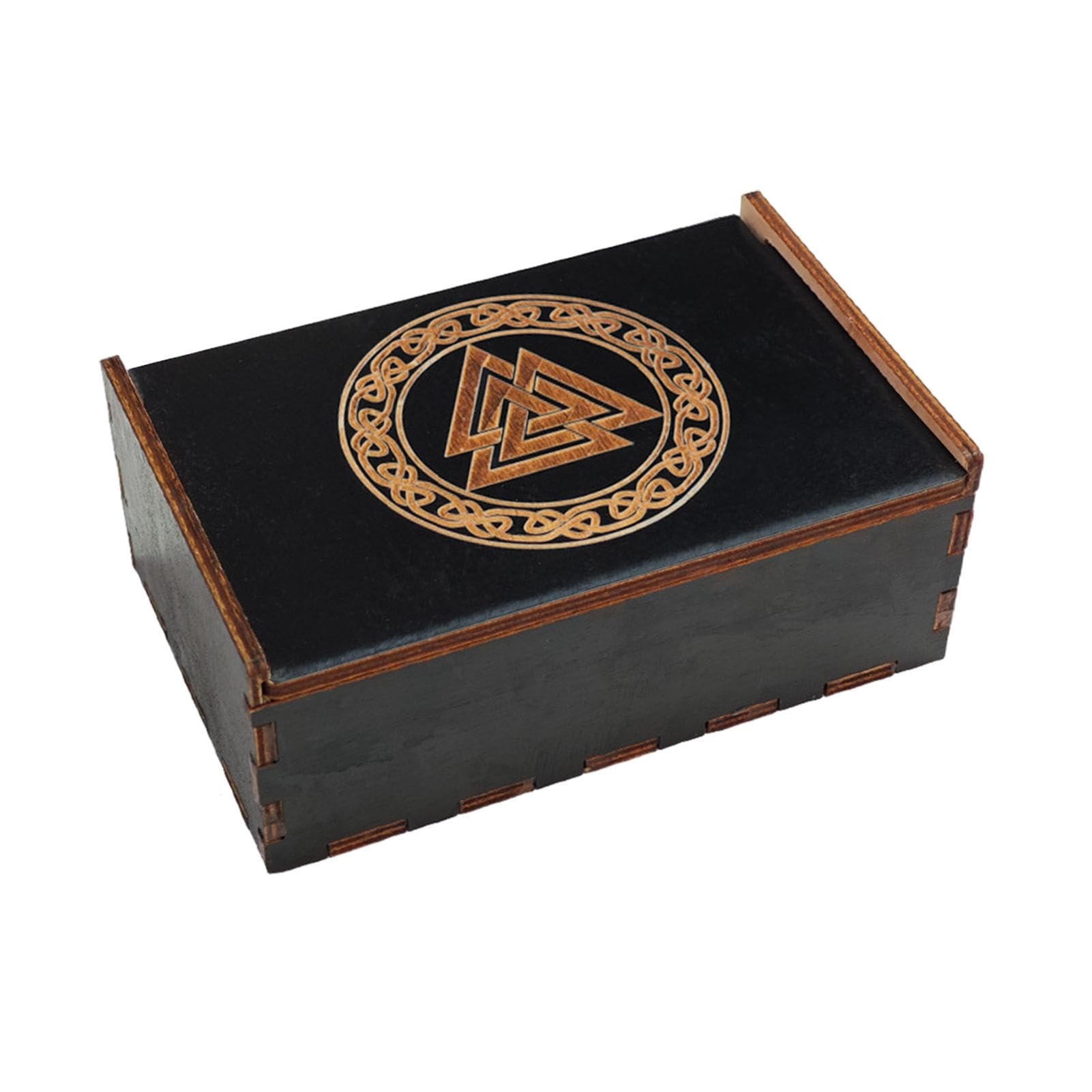 Boîte de cartes de tarot, boîte de tarot, Rangement et étui pour cartes de tarot, Boîte à bibelots vintage Boîte à bijoux en bois Petit bois, boîte multifonctionnelle vintage pour carte de