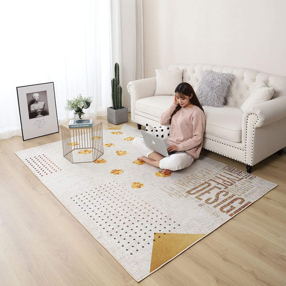 Tapis de table basse impression 3D Mc-05 tapis salon rectangulaire 80x120cm