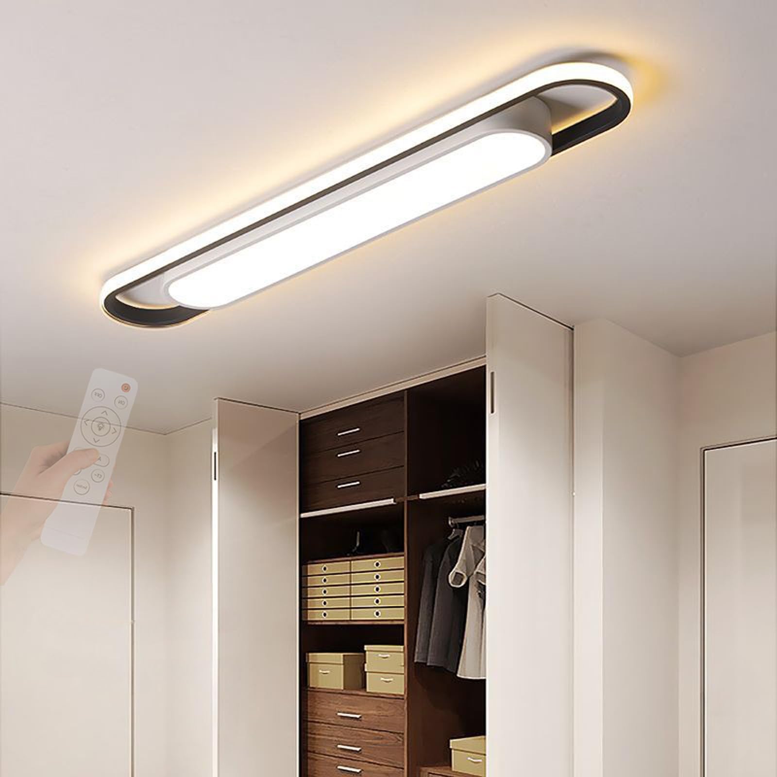 Iluminación de Giratoria LED Evita Sombras en el Espejo del Baño Aplique Oro 8