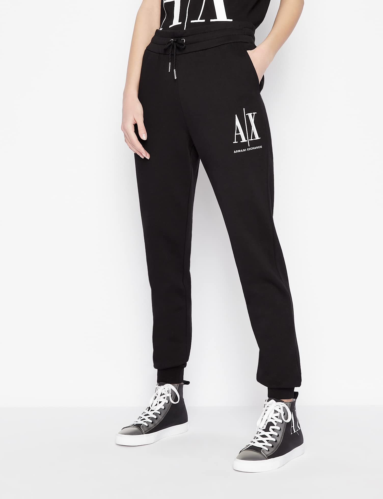 Armani Exchange - Icon Project Jogger Pantaloni Sportivi, Pantaloni Sportivi Donna