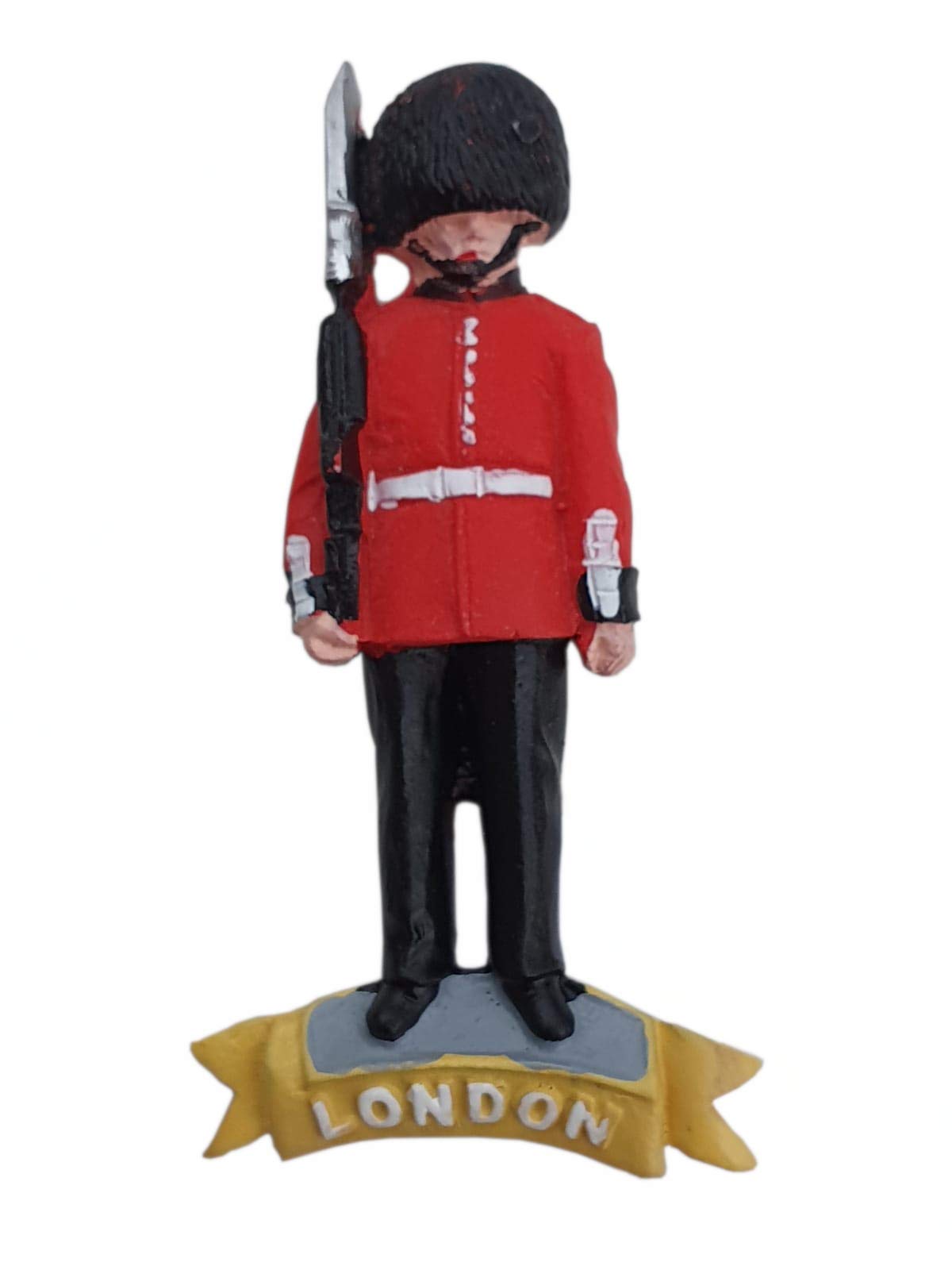 Royal Guard Fridge Magnet - Red Tunic Uniform Black Hat - Buckingham Palace British Souvenir London from England