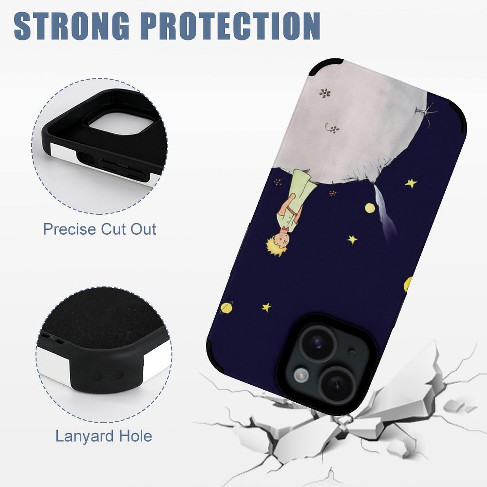 Amazon.co.jp: 星の王子さま IPhone15シリーズに対応ケース アイフォン