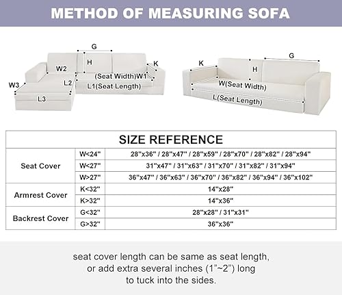 Miniatura 7 de vctops Fundas de lujo para reposabrazos de jacquard floral con volantes, antideslizantes, súper suaves, de chenilla, para perros, gatos y mascotas,
