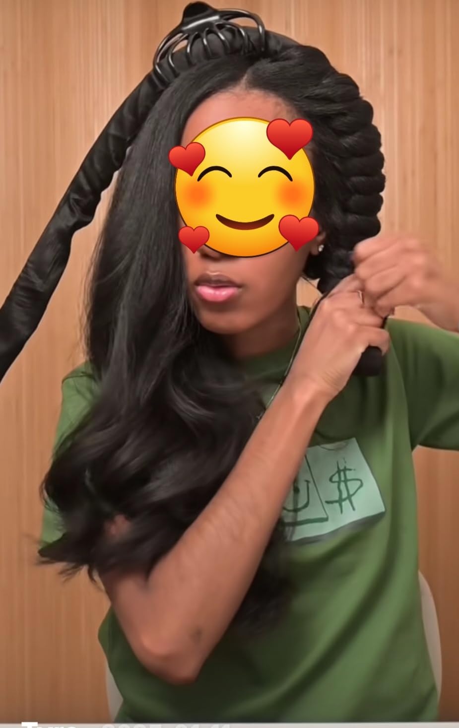 Fgail Heatless Hair Curler and Double Layer Satin Bonnet Set for Overnight Curls - No Heat Curling Rod with silk Bonnet, Sleep-In Safe for Long/Medium Hair, Frizz-Free Waves & Volume(Pink)
