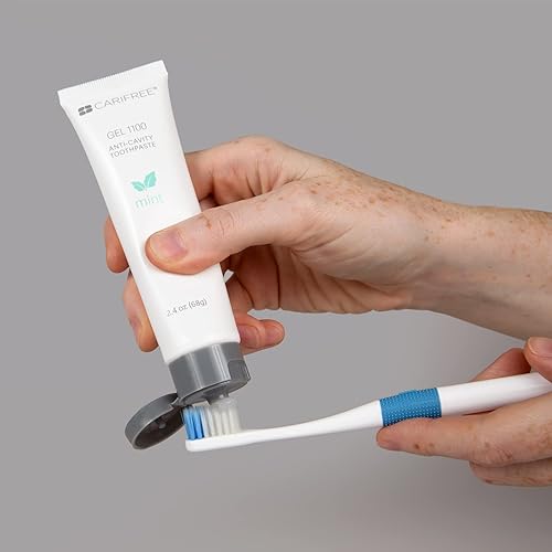 Miniatura 6 de CariFree Gel 1100 menta pasta de dientes anticavidad  Nano hidroxiapatita  Prevención de la caries  Refresca la respiración y humedece la boca