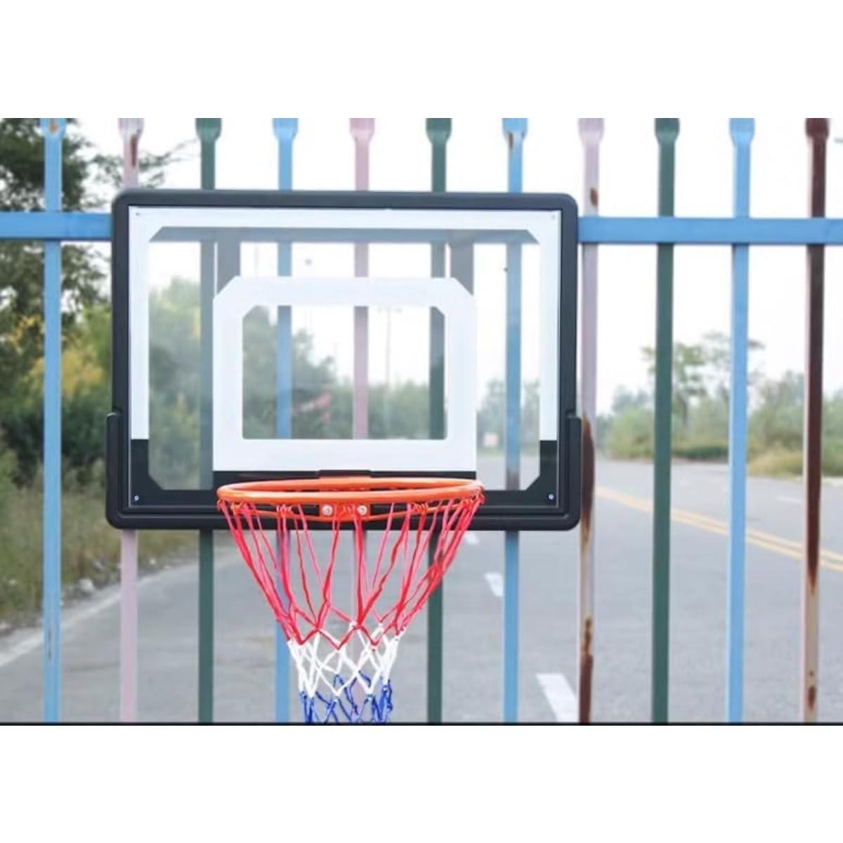 バスケットゴール フェンス/電柱/ポスト用に壁に取り付けられた