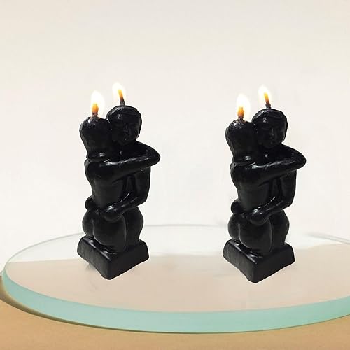 Miniatura 6 de Vrinda Vela decorativa Pareja Erótica Surtido (Negro)