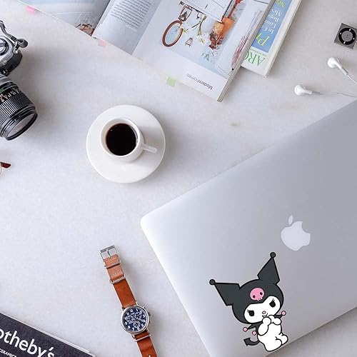 Miniatura 2 de Adhesivo impermeable para parachoques de anime, accesorios de automóvil Kawaii, lindas calcomanías para ventana y calcomanías para capó