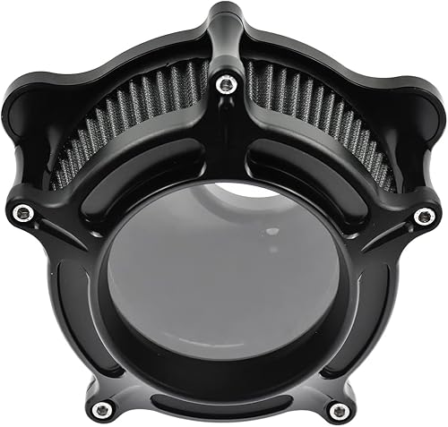 Miniatura 6 de HDBUBALUS Filtro de aire CNC para motocicleta, filtro de aire, sistema de admisión apto para Harley Touring Trike Street Glide Road Glide Softail