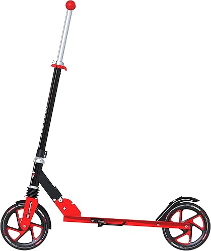 Miniatura 3 de Street Runner Dart - Scooter de rueda grande para niños de 6 años en adelante, patinete para adultos y adolescentes, altura ajustable, ligero,