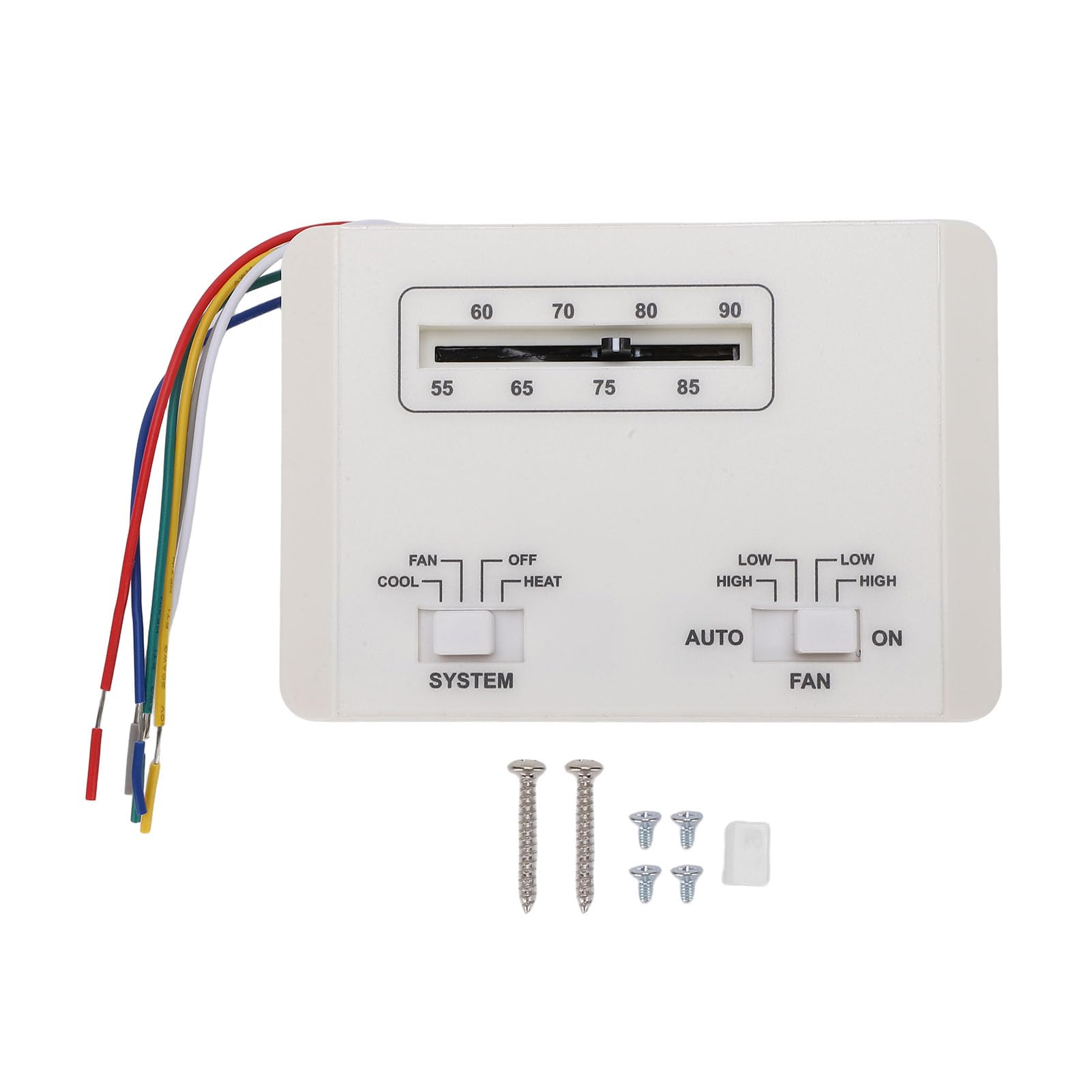 Modèle 7330F3852 Thermostat de Chauffage/refroidissement à un étage de Remplacement pour la Série Mach avec Contrôle Infini, Idéal pour le Contrôle de la Température des