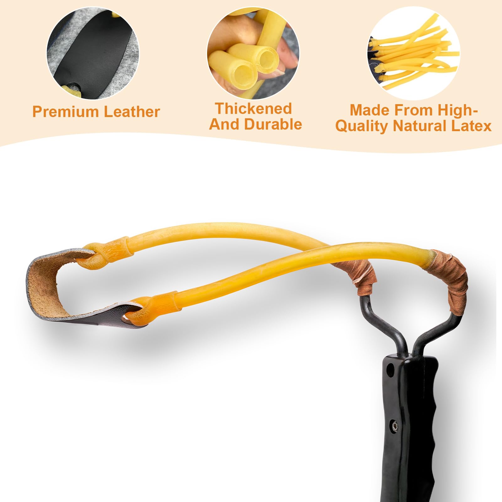 6 Pack Bande Élastique Slingshot, Slingshot Bande, Cordes De