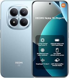 XIAOMI Redmi Note 15 Pro+ 5G Smartphone 12GB+512GB, Snapd…