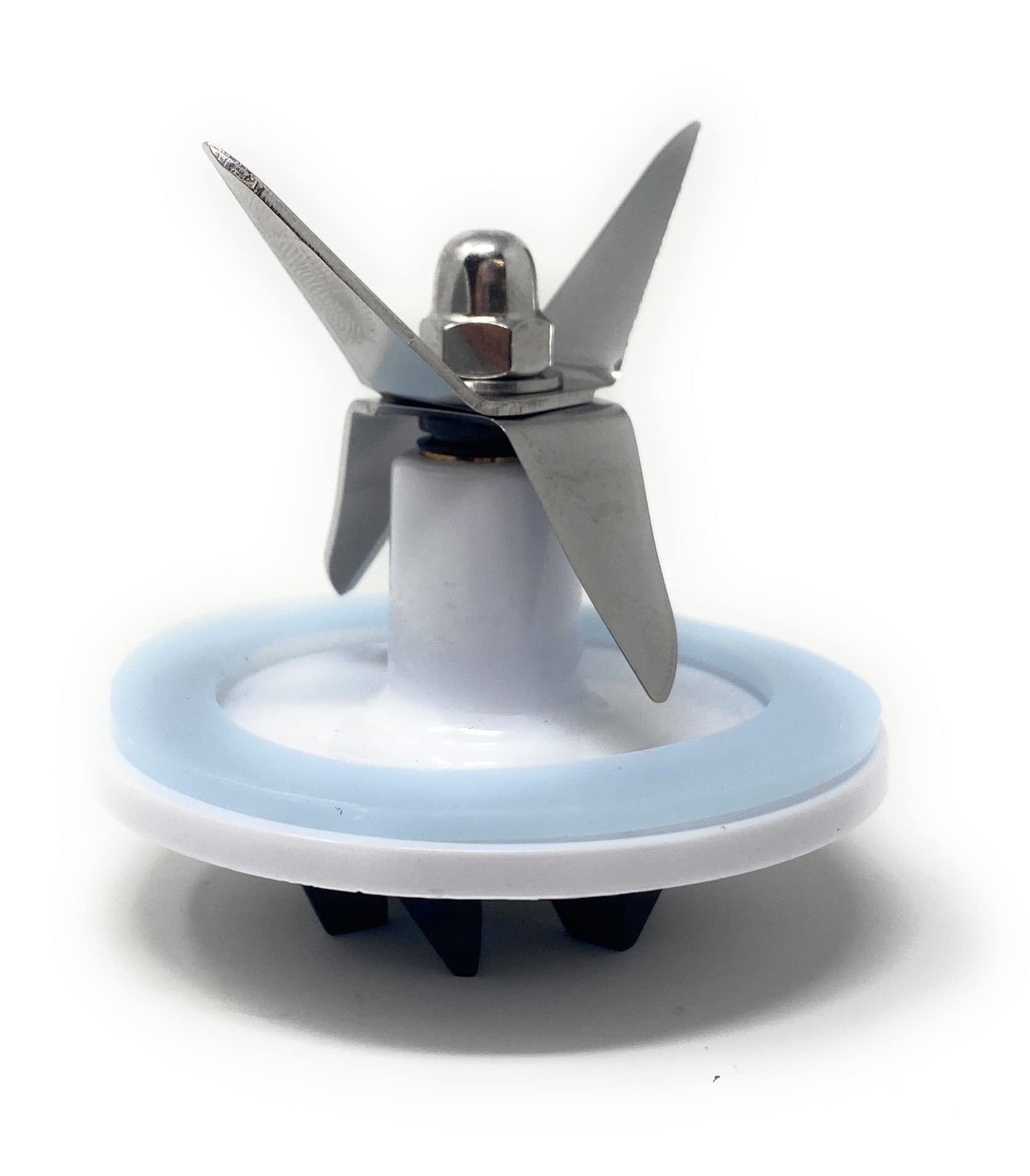 SPB-456-2 Blender Cutting with Rubber Sealing Gasket O-ring Assembly [60-134] Replacement for Cuisinart Blenders BFP-703/BFP-10/SPB-7/BFP703B/BFP-703CH/SPB7/SPB-7BK/CB8/CB9/BFP-703