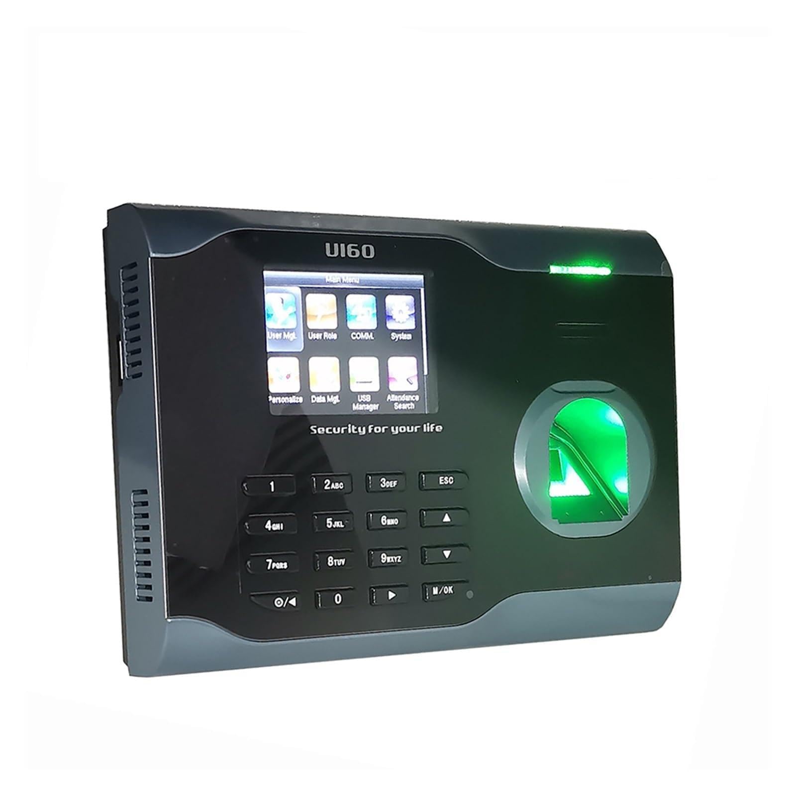 Timbratura in macchina, U160 WiFi Sistema biometrico di presenza delle impronte digitali Dispositivo elettronico for la gestione delle presenze dei dipendenti Facile da impostare, per le piccole impre