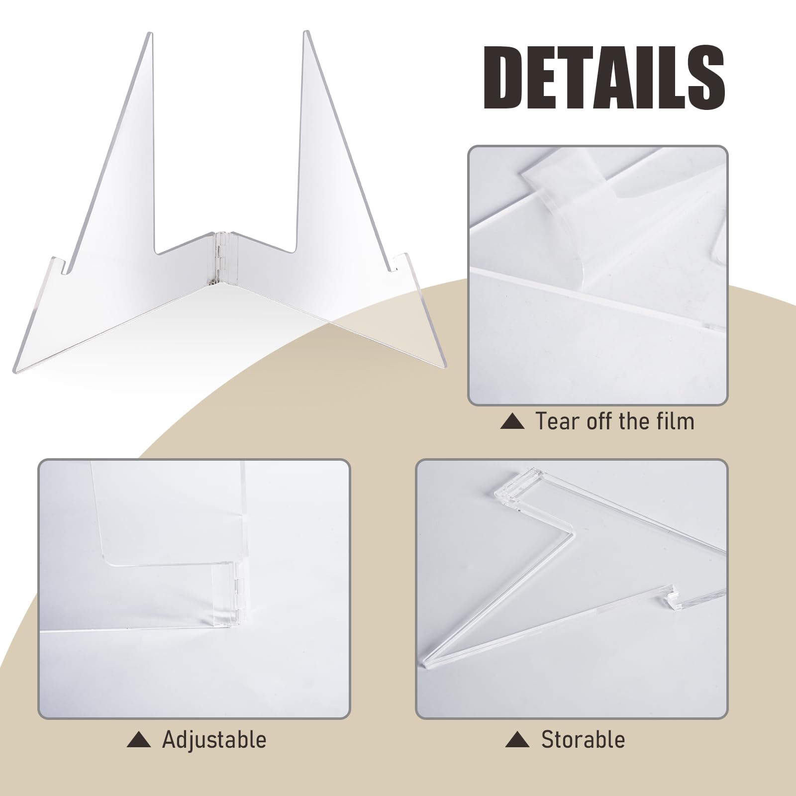 Présentoir de ceinture de championnat en acrylique avec boucle de ceinture, présentoir de table triangulaire stable avec largeur réglable, convient pour la lutte, le football, la boxe, la lutte