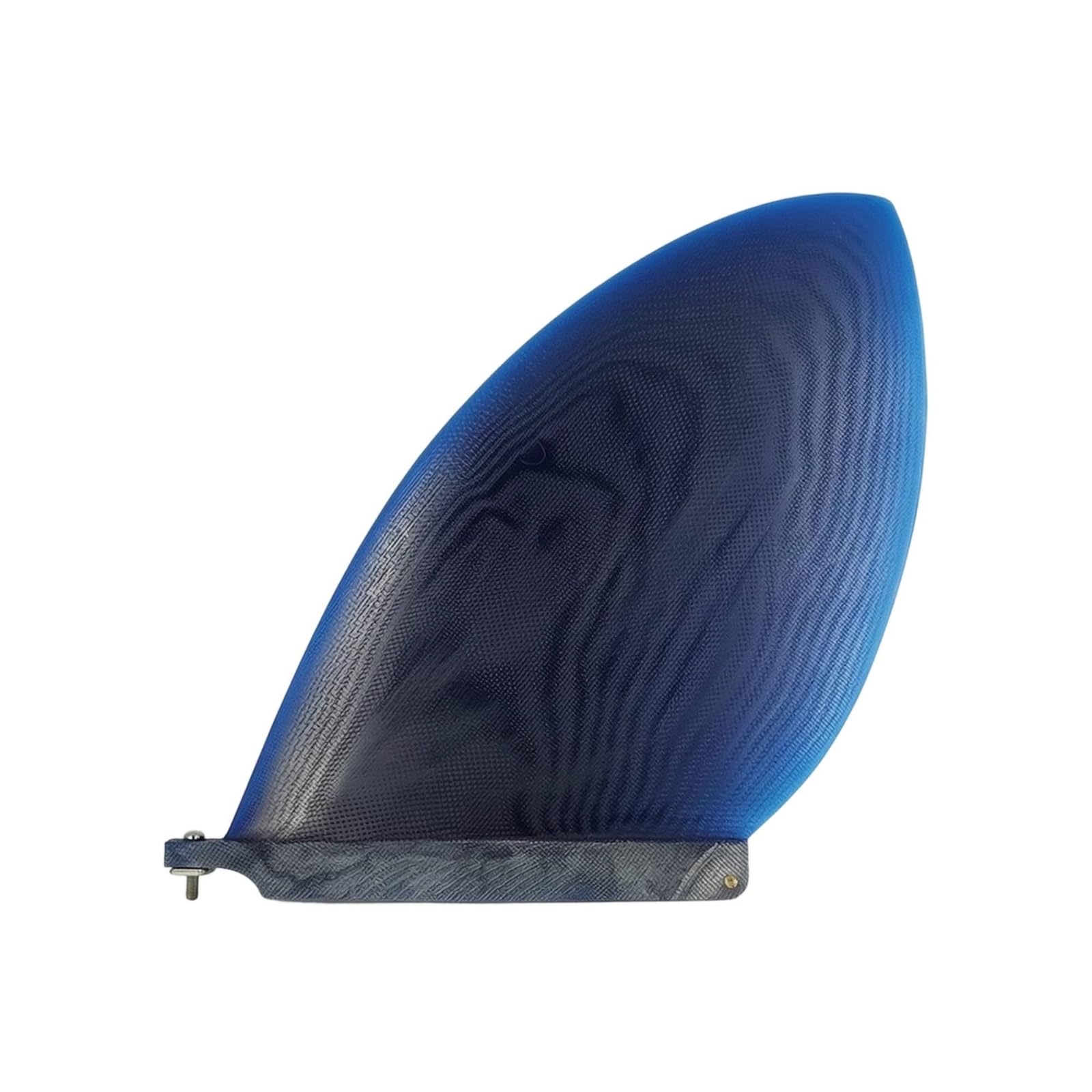 Baoblaze de Surf de 10pulgadas Central Quilla para Longboard Quilla para Tabla Fibra de Vidrio Superficie Tejida Tipo Malla Conexión Estable Adecuada para