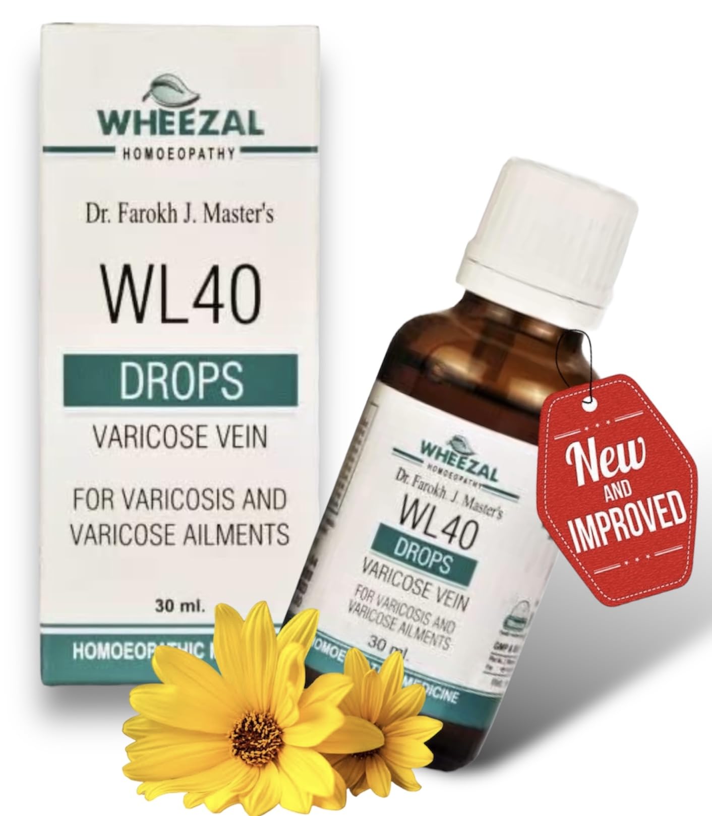 Wheezal WL40 Varicose Veins Drop 30 ml (Pack of 2) (B0CHFDPLQD) Amazon Price History, Amazon Price Tracker