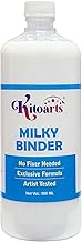 Milky Binder For Fabric Painting 500 ML, No-Fixer Formula
