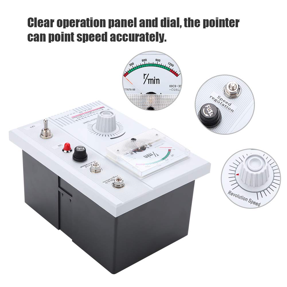 AC 220–240 V elektromagnetischer Drehzahlregler für Motoren, einstellbare Drehzahlregelung für Schleppmotoren, stufenloser Konstantdrehmomentregler mit IP5X-Staubdichtigkeitsklasse (JD1A-40)