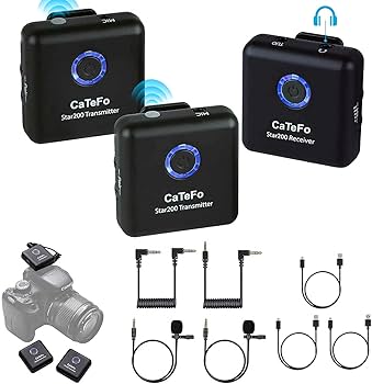 Amazon.com: CaTeFo Star200 T2 2.4GHz Dual Channel Wireless