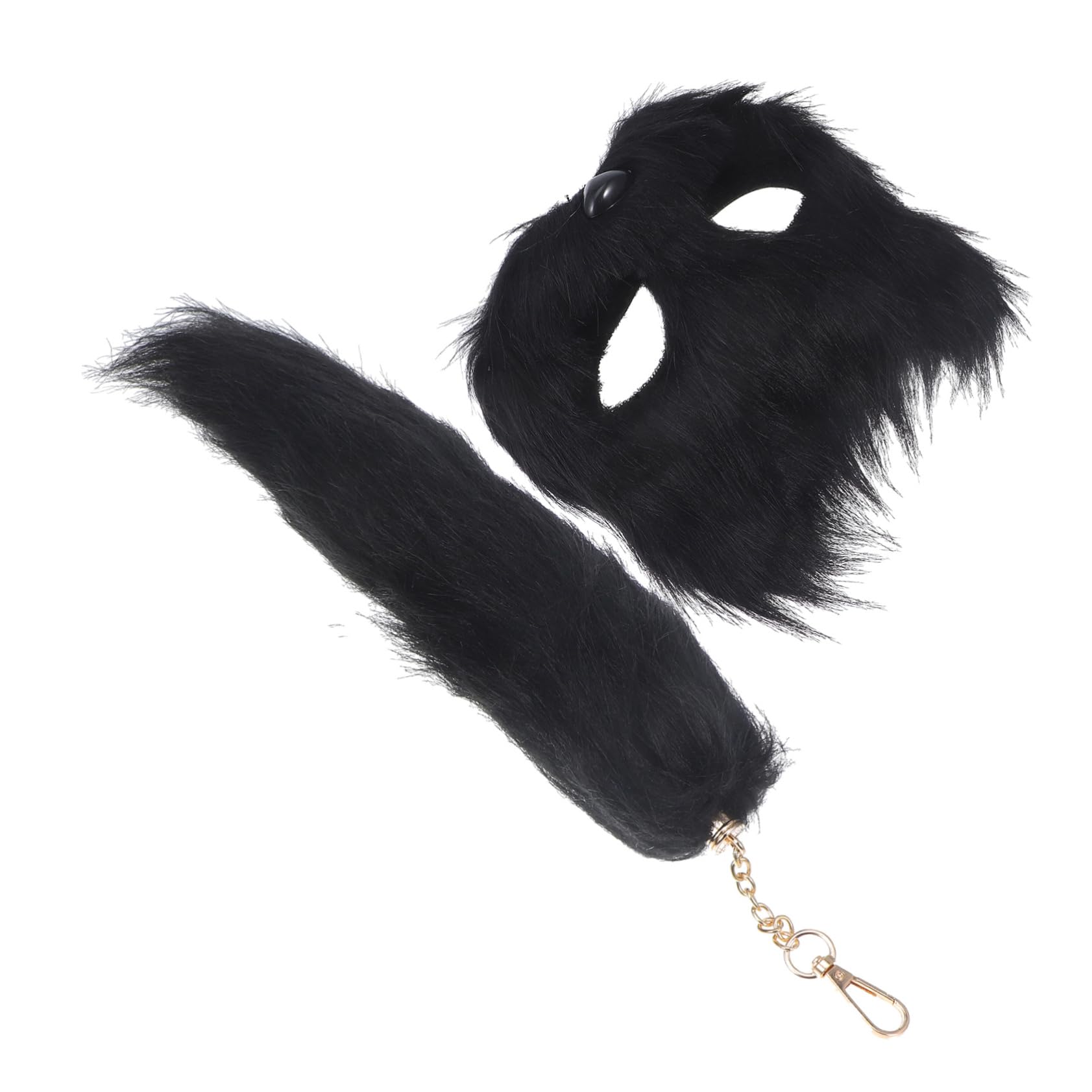 TINEASUR Fox Mask Set Animal Costume Accessories Mask Prop Comfortable Reusable Halloween Party