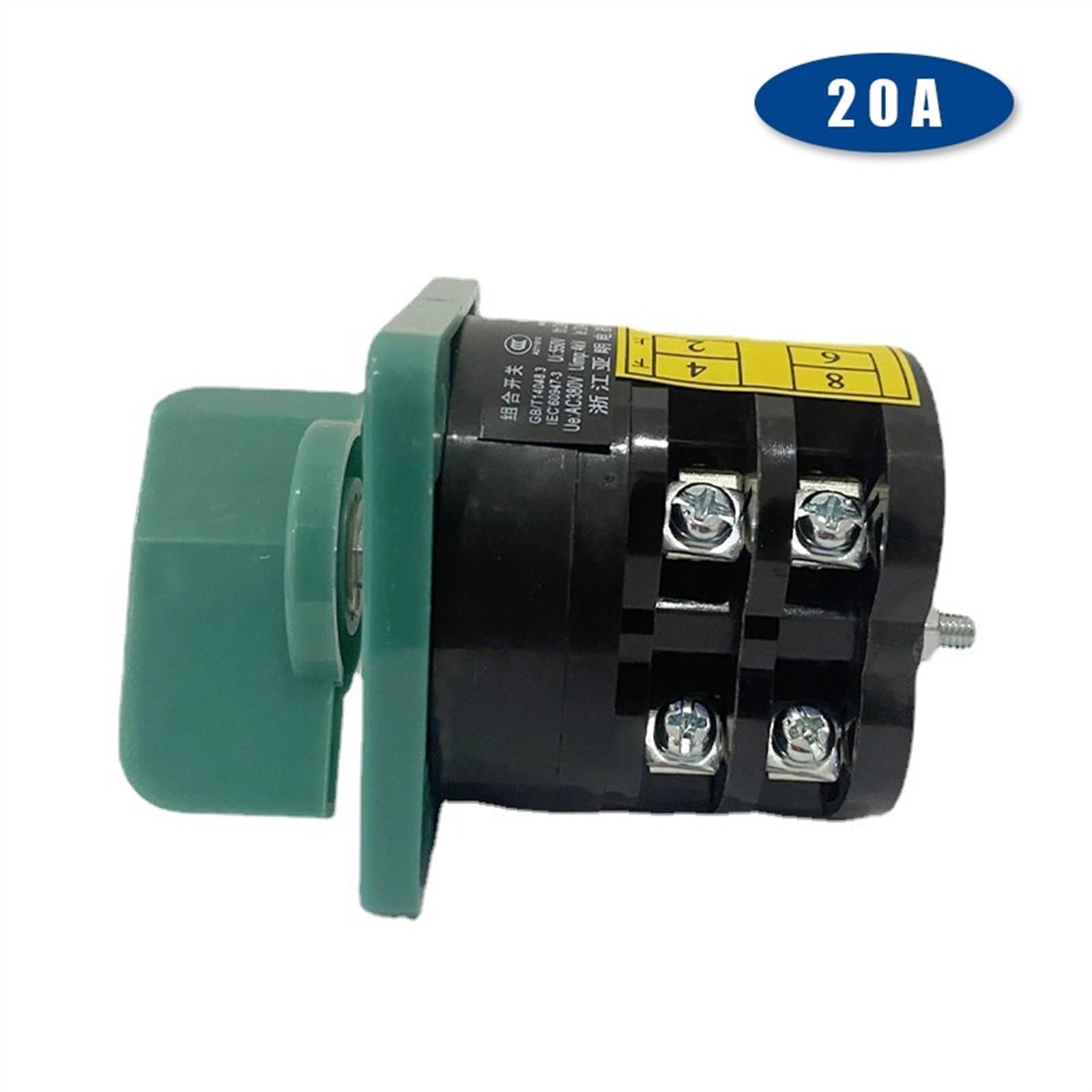 HZ5-20/4 L03 Commutatore a camma 20A 4KW Due posizioni 2 livelli 8 Terminale a vite Selettore rotativo a camma universale