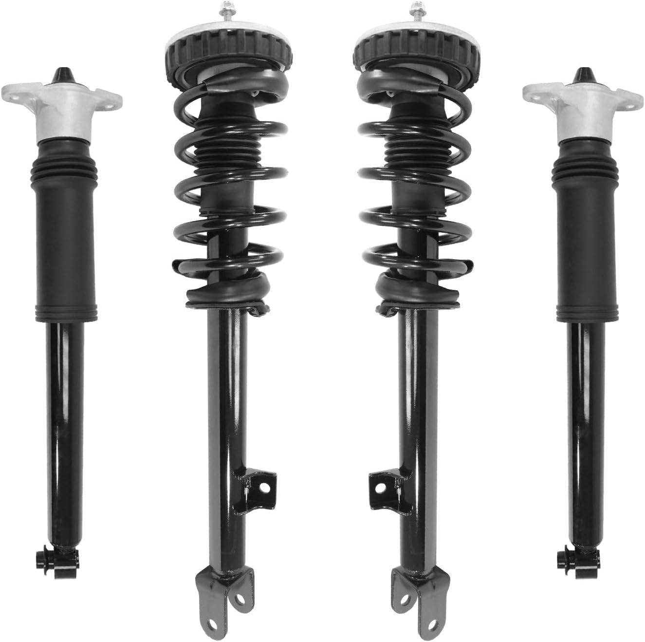 CompleteStruts Front Complete Struts & Rear Shocks Set for 2009-2014 Hyundai Genesis Sedan - Ready-to-Install 4-Piece Kit