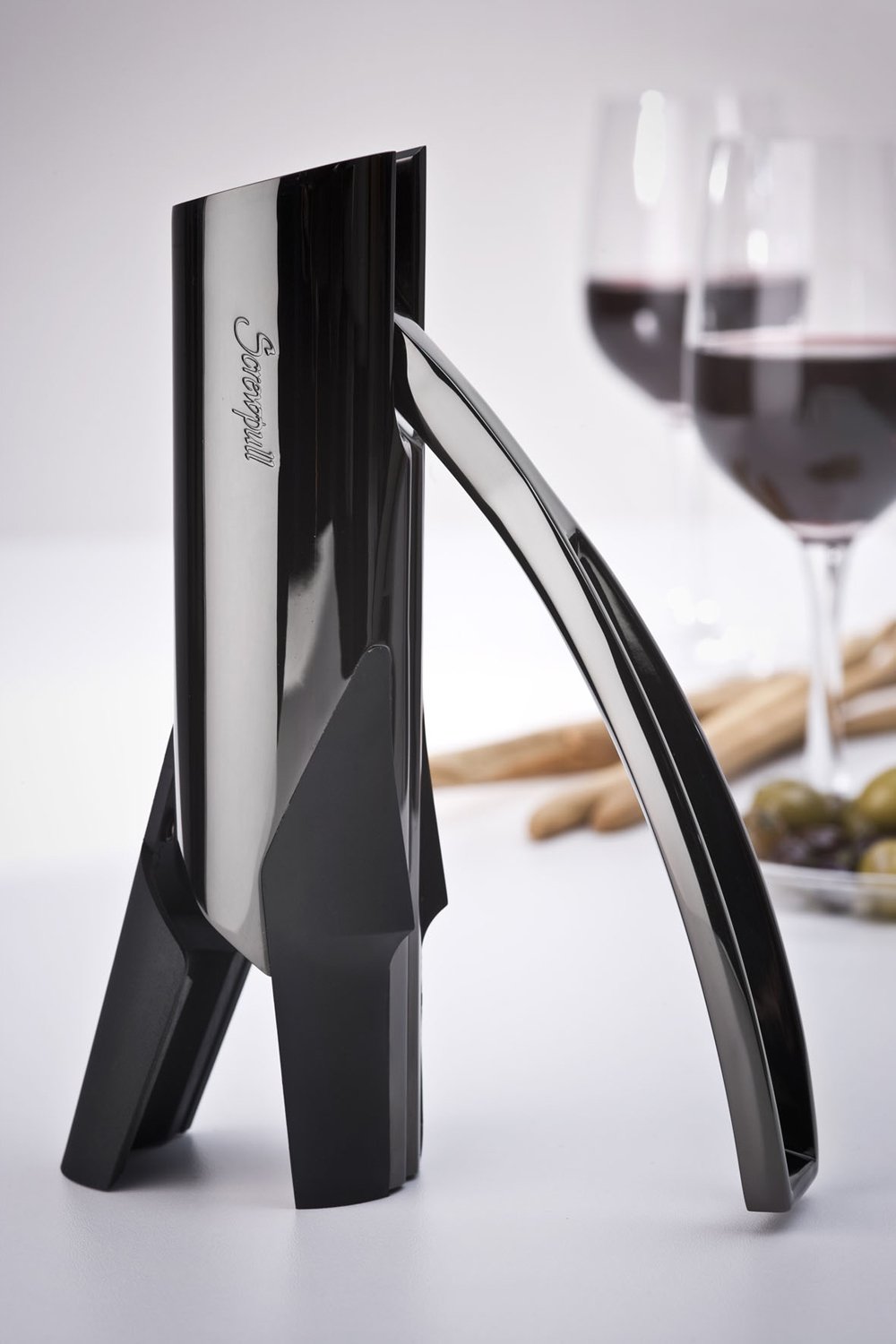 LE CREUSET Screwpull Metal LM-400 Lever Model Corkscrew with Metal