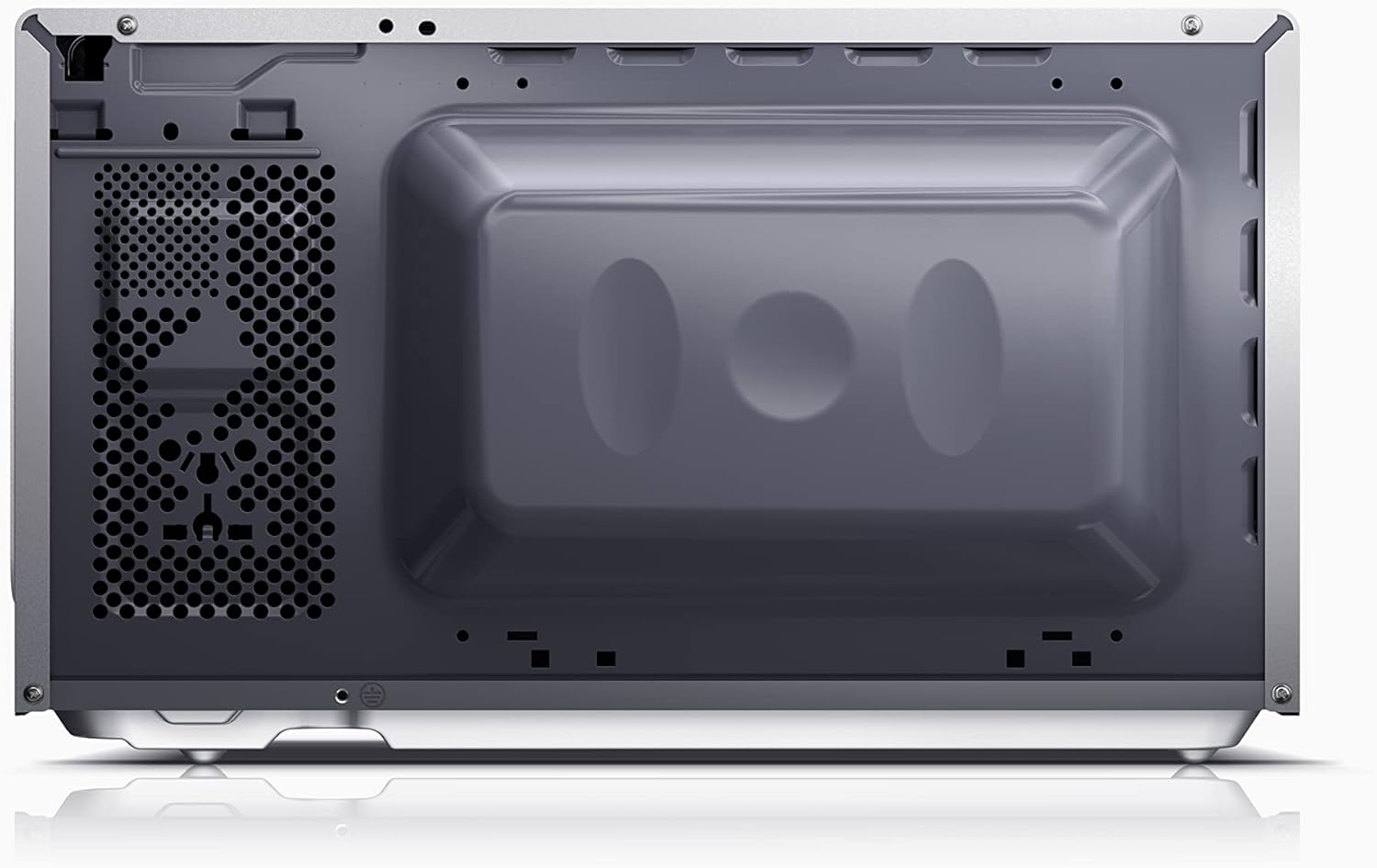 SHARP YC-MG02ES - Forno a microonde 20 litri, con funzione grill, programma di scongelamento, 11 livelli di potenza, funzione timer, piatto girevole incluso SHARP YC-MG02ES - Forno a microonde 20 litri, con funzione grill, programma di scongelamento, 11 livelli di potenza, funzione timer, piatto girevole incluso