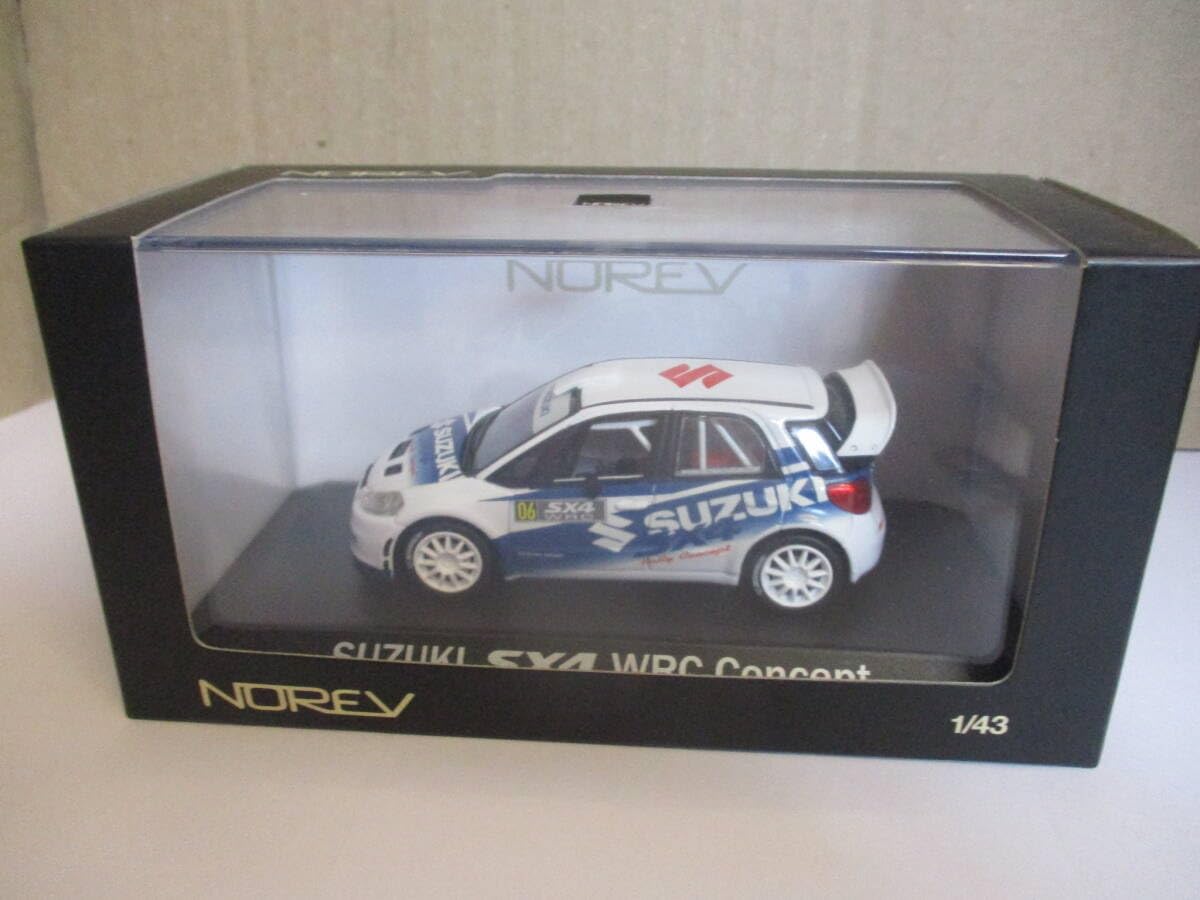 Amazon.co.jp: NOREV SUZUKI SX4 WRC CONCEPT 1/43 800506 SUZUKI WRC
