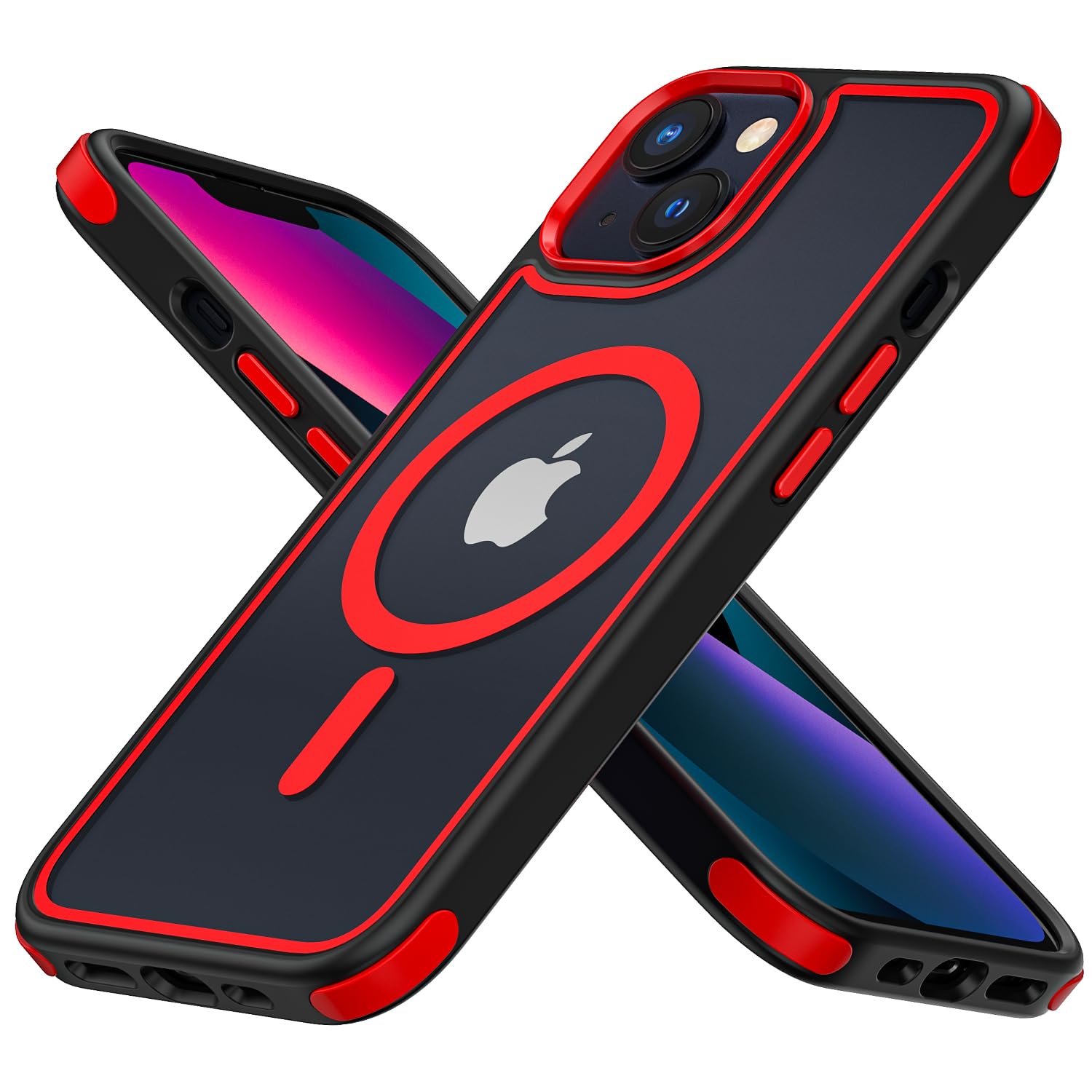 Amazon.com: Mobnano for iPhone 14 Case/iPhone 13 Case, Compatible