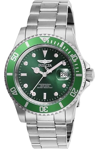 Invicta Pro Diver Men 40mm Stainless Steel Steel Green dial PC32 Quartz