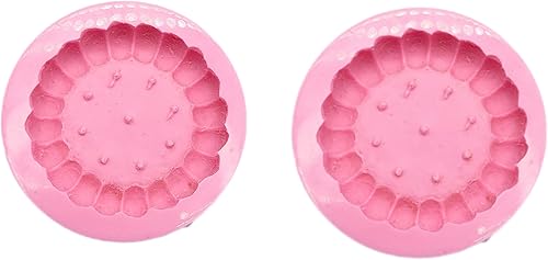 Miniatura 18 de Moldes de pan mexicano en miniatura, molde de tamaño miniatura de pan de concha, juego de moldes de pan dulce mexicano