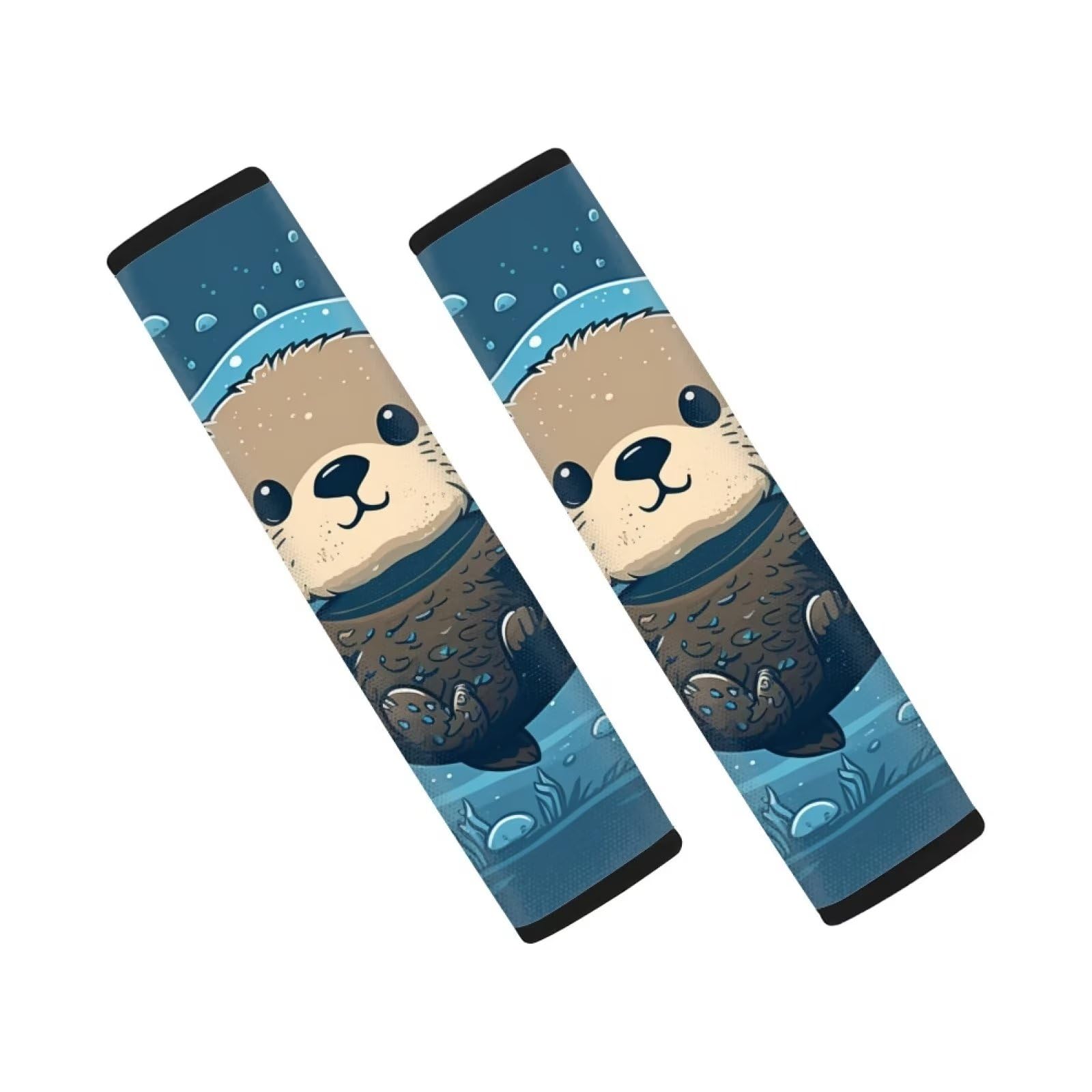 Showudesigns Highland Cow Sunflower Car Seat Belt Covers for Kids Adults Universal Fit Seatbelt Strap Cover Backpack Harness Pads Animal Cattle Flower Car Seatbelt Covers — view 36