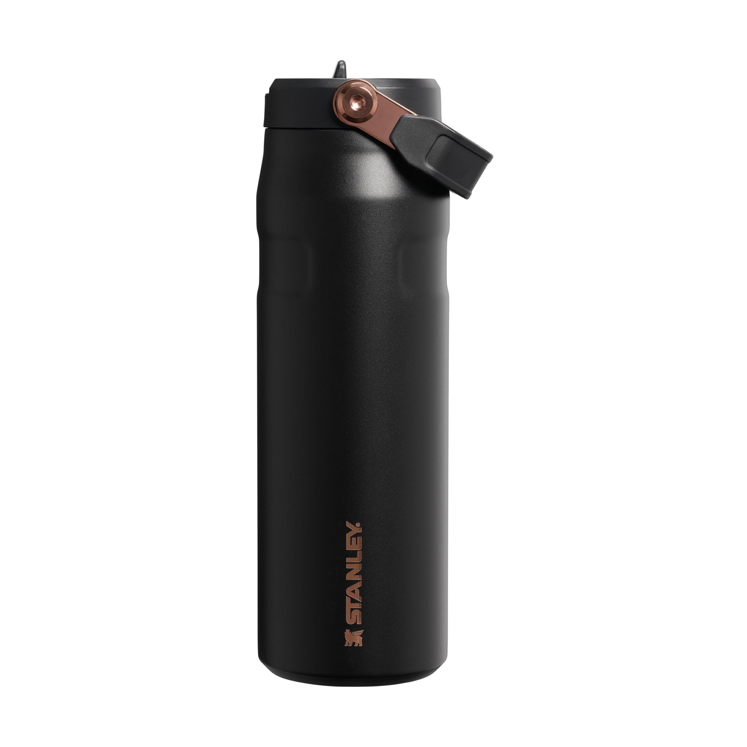Stanley 1913 Flip Straw Sports Water Bottle 0.7L - Messi Goat Black