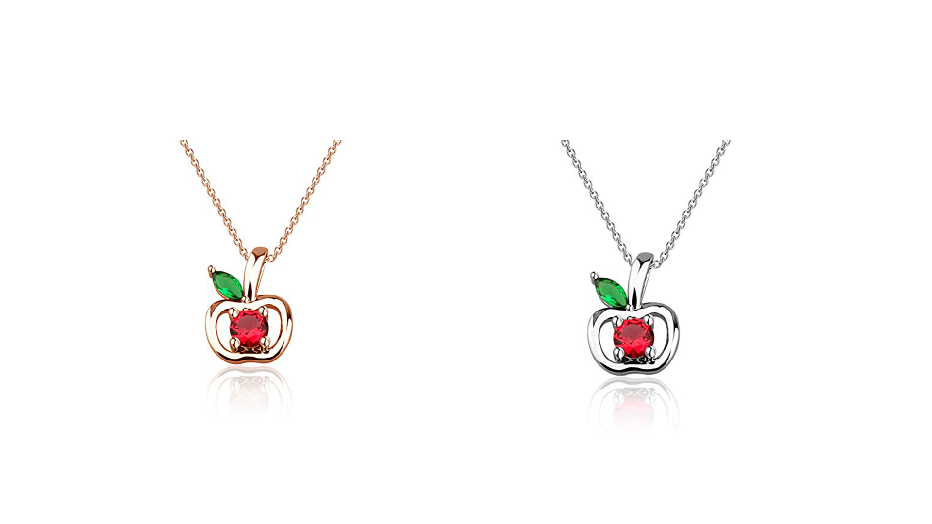 Amazon.com: Zuo Bao Teacher Apple Necklace Apple Pendant