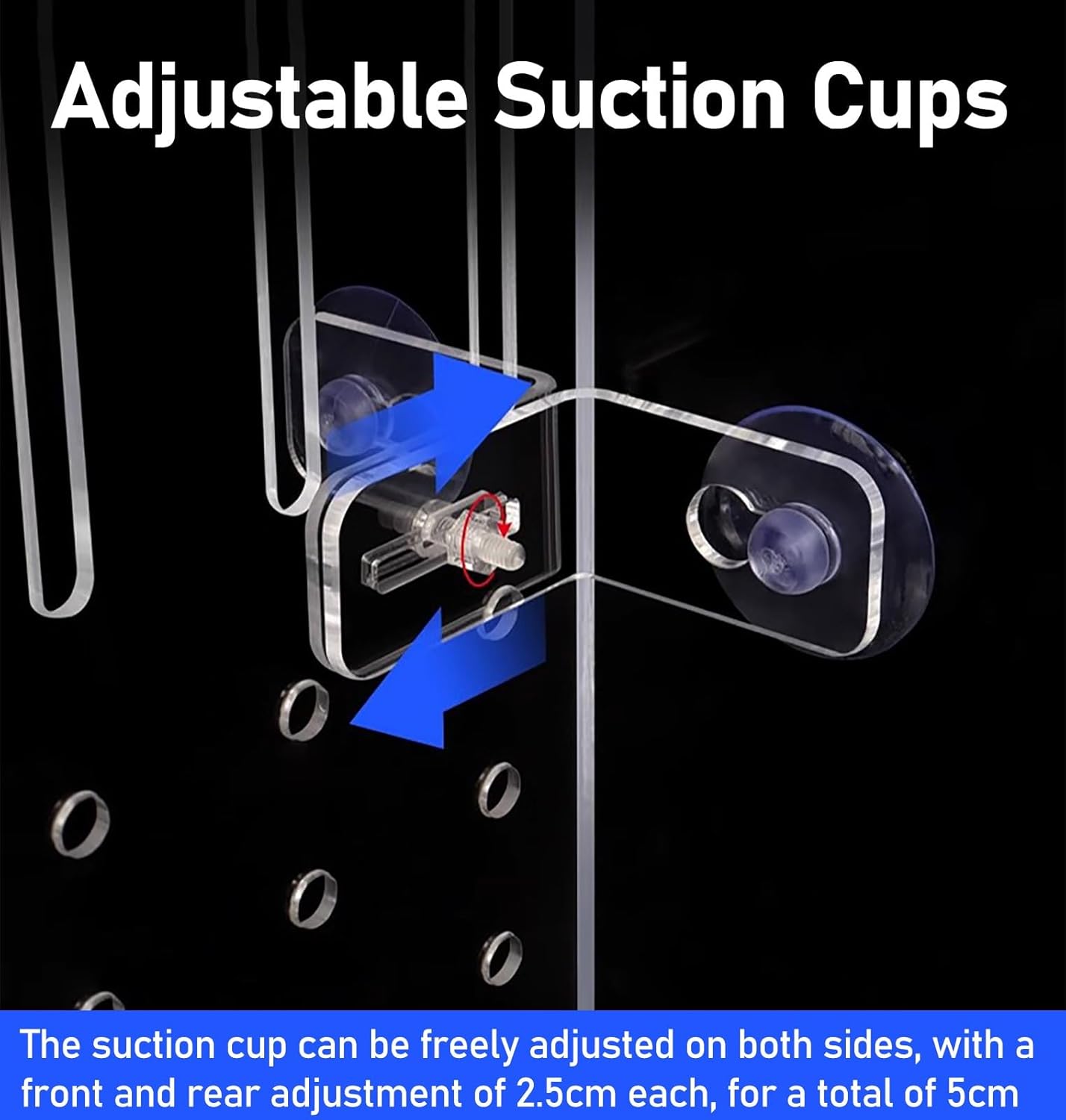 Large Clear Fish Tank Divider, Acrylic Aquarium Divider with Suction Cup, Isolation Grid Plate for Fighting Sick Fish, Easy to Bent Cut and Assemble Aquarium,38x70cm/14.9x27.5in