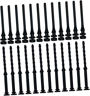 UKCOCO 24 Pcs Fan Shock-absorbing Rubber Nail PC Fan Screws Computer Screws Computer Cooling Fan Cooling Fan Screws Computer Case Anti Noise Screws Computer Hardware PC Anti-noise Screws