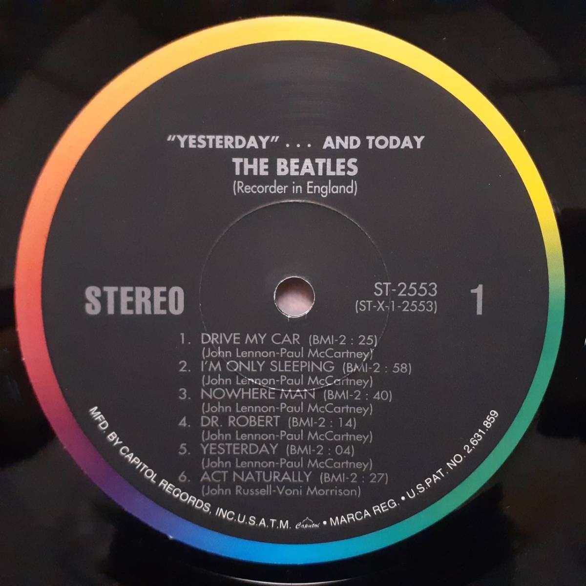Amazon.co.jp: レアブッチャーカバー 米盤LP プライベートBeatles 