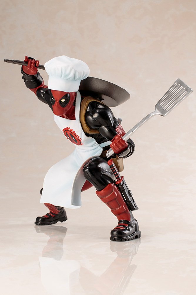 【値下げ中】ARTFX+ クッキング デッドプール 1/10 Amazon.co.jp: ARTFX+ MARVEL UNIVERSE クッキング デッドプール 1/10