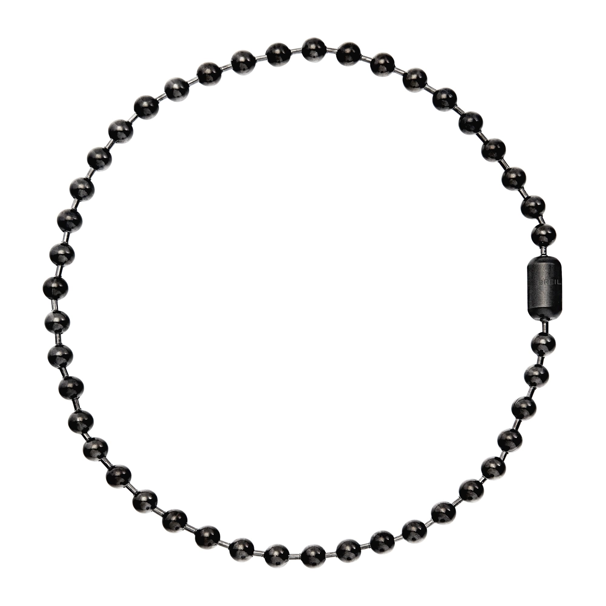 Breil, Collana Uomo in Acciaio | Collezione BUBBLE, Collana, Dimensione 52 cm, Gioiello idee regalo uomo