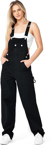 Miniatura 5 de Overol chino retro Revolt Dungaree para mujer