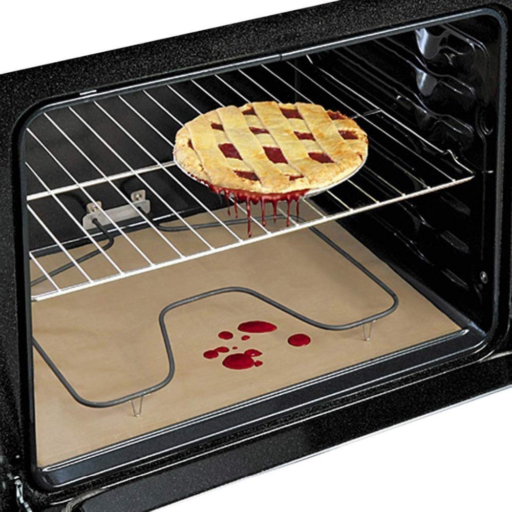 Set Di 5 Tappetini Da Forno Antiaderenti In Teflon – 60x40 Cm, Tagliabili, Riutilizzabili E Resistenti Fino A 260°C