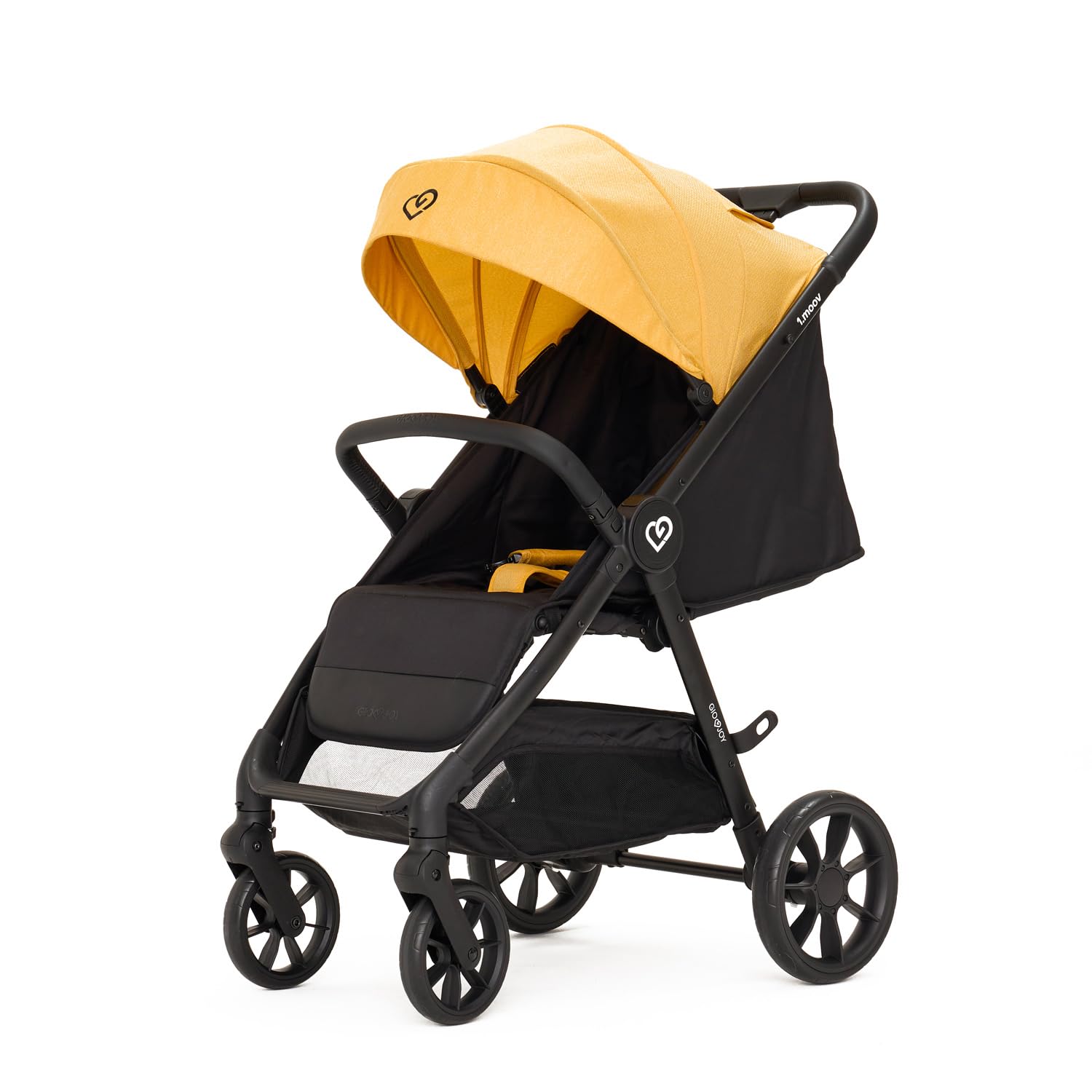 Moov Passeggino Leggero Nero Compatto Ruote Ammortizzate