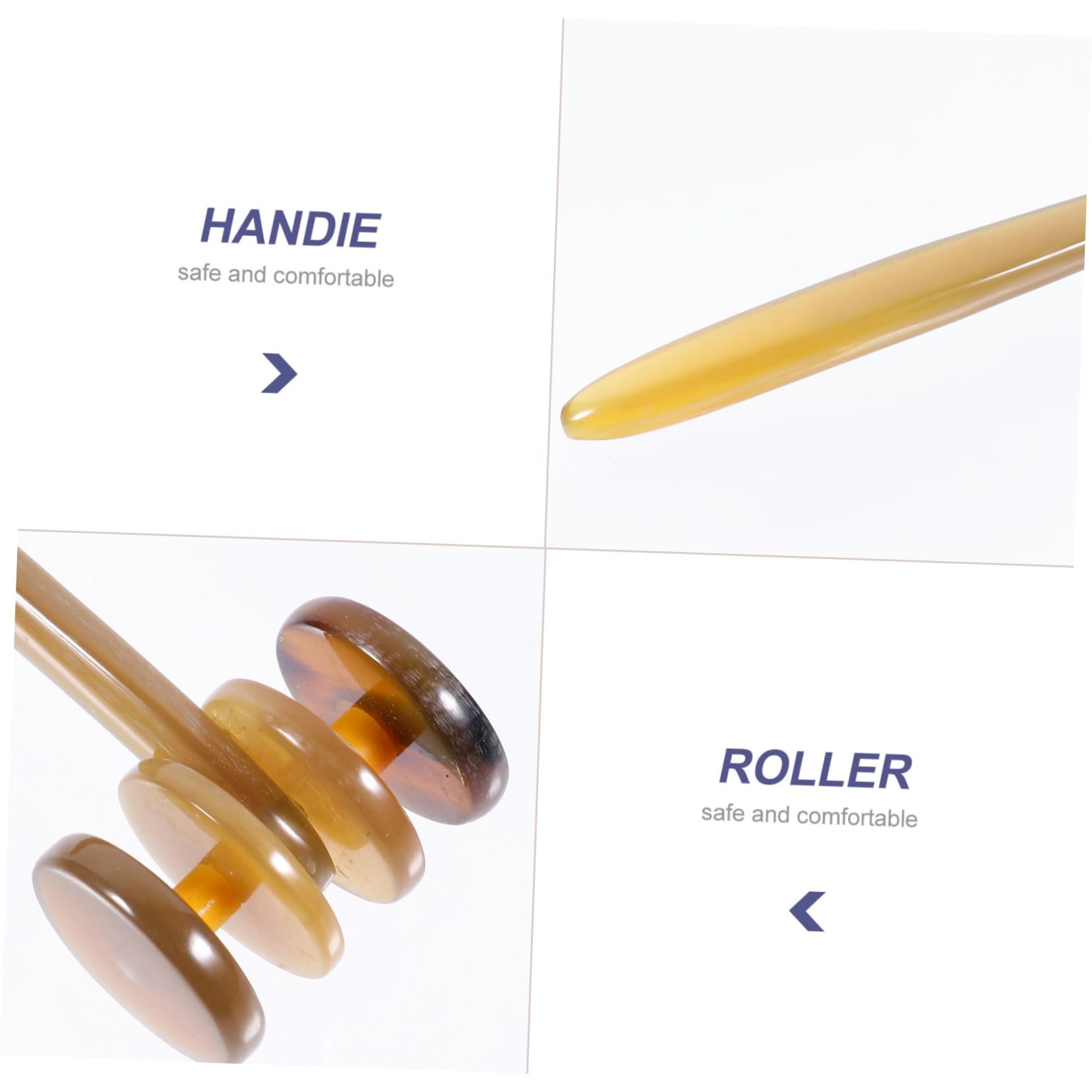 FOMIYES Trigger Point Massage Roller Manual Massager Muscle Roller Massaging Tool