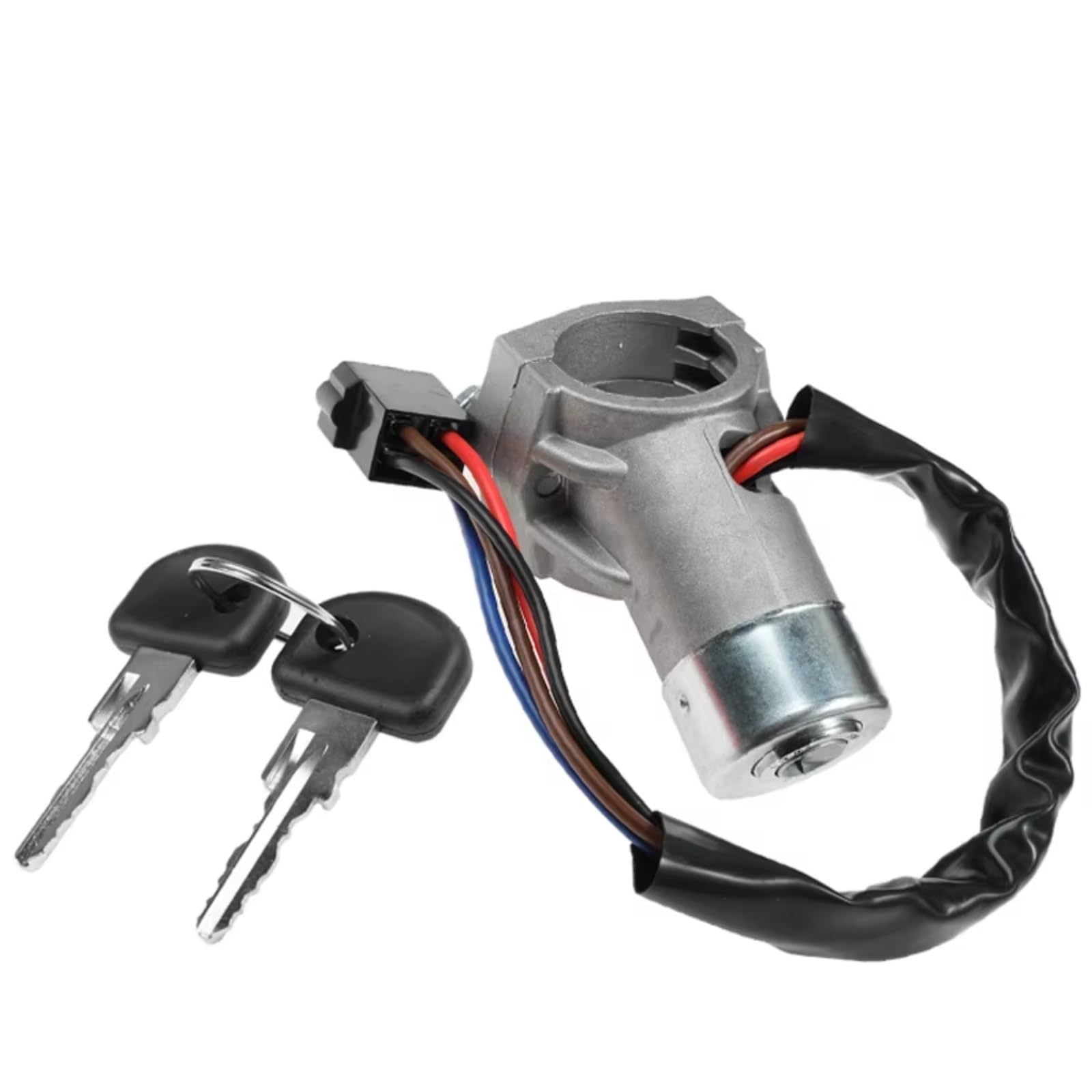 Cilindro de cerradura de encendido, llave de cilindro de cerradura de encendido para Fiat Ducato 1981 1982 1983 1984-1994 4479518 4354118 4162FL 252263