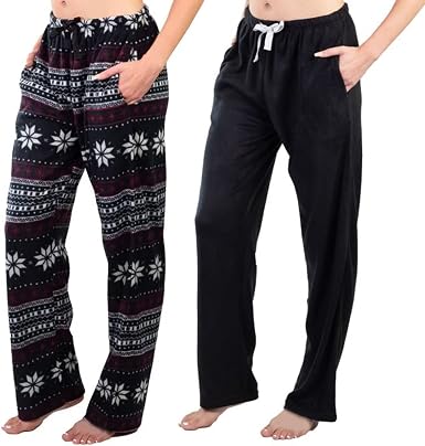 Amazon.com: Jo \u0026 Bette Pantalones de pijama de forro polar para mujer con  bolsillos, cómodos a cuadros, tallas regulares y grandes, patrones clásicos  : Ropa, Zapatos y Joyería